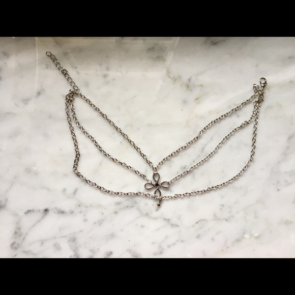 Multilayer Silver Leg Chain - Picture 5 of 5